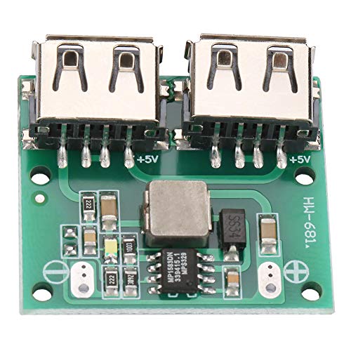 USB DC-DC-Spannungs-Buck-Regler Power Lademodul Ausgang 9V / 12V / 24V bis 5V Dual USB-Ausgangs-Buck-Spannungsplatine 3A Autoladeregler DIY USB-Netzteilmodul von Garosa