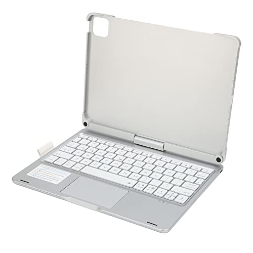 Garsent 10,9 Zoll Hülle für Tablet, 360 Grad Drehbare Tastatur Schutzhülle mit Touchpad Tastatur, Smart Case Ständer, für Tablet Air A2588 A2589 A2591, für Tablet Air A2072 A2316 von Garsent