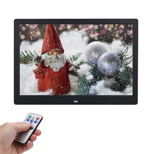 13-Zoll-HD-Smart-Digital-Fotorahmen, Digitales Office-Fotoalbum, Auflösung 1280 X 800, Körpertaste und Infrarot-Dual-Control-Modi, Unterstützung von(EU-Stecker) von Garsent