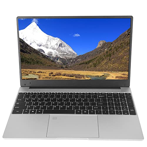 15,6-Zoll-Business-Laptop, 1920 X 1080 16 GB RAM Windows 10 11-Laptops mit Entsperrung per Fingerabdruck, Intel Quad Core N5095-Prozessor, Webcam, Ultraschmaler Rahmen, für Home (512 GB EU-Stecker) von Garsent