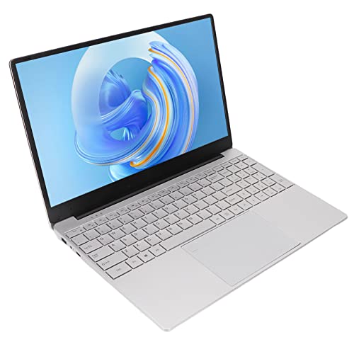 15,6-Zoll-Laptop, 12 GB RAM 256 GB ROM Windows 11 Home Laptop, Schlanker Laptop mit Fingerabdruckleser, 0,3 MP Frontkamera, für Büro und Gaming von Garsent