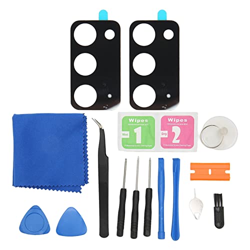 2 STÜCKE Rückfahrkamera-Objektivglas-Ersatz für Galaxy Note 20, DIY Rückkamera-Glasobjektiv-Ersatz mit Vorinstalliertem Klebstoff, Reparatur-Tool-Kit 2 STÜCKE Rückfahrkamera-Objektivglas-Ersatz für Galaxy Note 20, DIY Rückkamera-Glasobjektiv-Ersatz mit Vorinstalliertem Klebstoff, Reparatur-Tool-Kit von Garsent