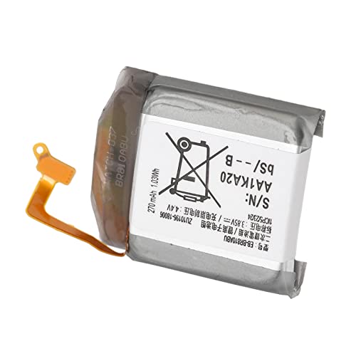 270 MAh Akku für Galaxy Watch Gear S4 42 Mm SM R810 R815U, EB BR810ABU Ersatz-Uhrenakku, Lithium-Ionen-Akku 270 MAh Akku für Galaxy Watch Gear S4 42 Mm SM R810 R815U, EB BR810ABU Ersatz-Uhrenakku, Lithium-Ionen-Akku von Garsent