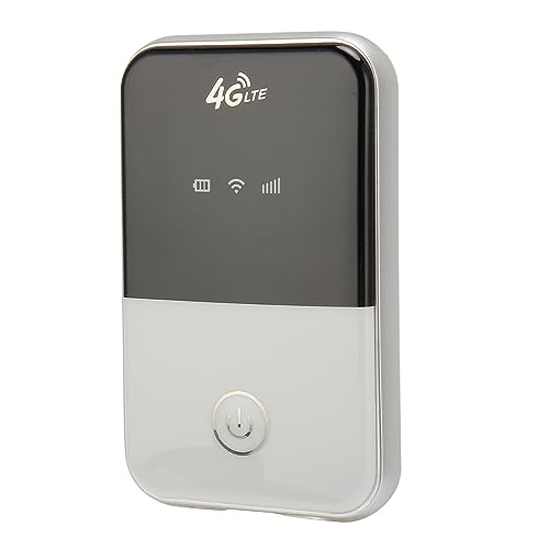 4G LTE Mobiler WLAN-Hotspot mit SIM-Kartensteckplatz, Unterstützt 8 Benutzer, Kabelloser 4G-Router für Smartphones, Tablets, Computer, USB-Aufladung, (Europa-Version von Garsent