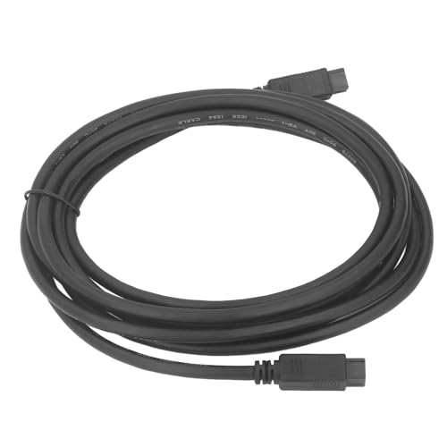 800 Mbit/s Firewire-DV-Kabel, 3 M Länge, Hochgeschwindigkeits-Stecker-Stecker-Kabel für Camcorder, Digitalkameras, Drucker und Mehr 800 Mbit/s Firewire-DV-Kabel, 3 M Länge, Hochgeschwindigkeits-Stecker-Stecker-Kabel für Camcorder, Digitalkameras, Drucker und Mehr von Garsent