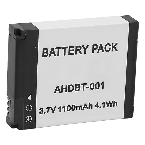 AHDBT 001 Akku für HD HERO2 Original HD, Kamera-Ersatzakku, 3,7 V, 1100 MAh, 4,1 Wh, Akku der Güteklasse A, Mehrfachschutz von Garsent