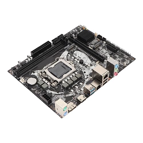 B460M-Motherboard, DDR4-Desktop-Mainboard, LGA1200-Mining-Motherboard, M-ATX-Computer-Mainboard, für Gaming und Bürogebrauch, Reibungsloses und Stabiles Gaming von Garsent