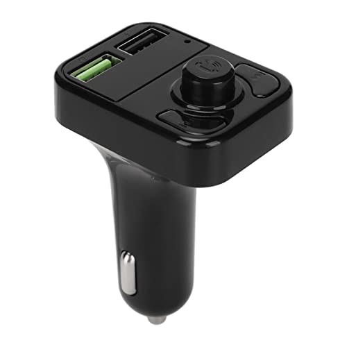 Bluetooth 5.0 FM-Transmitter für Auto, Wireless-Radio-Adapter Car Kit, Bluetooth-FM-Radio-Adapter, Musik-Player, FM-Transmitter mit Automatischem Abschaltspeicher, Unterstützung für(X3S) von Garsent