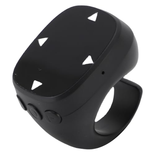 Bluetooth 5.3 Scrolling Ring, Fingertip Page Turner mit 90 -mAh -Akku, Drahtlose Bluetooth -Fernbedienung für Page Turner, Ansehen von Videos, Fotografieren, Musik Hören (Black) von Garsent