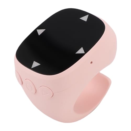 Bluetooth 5.3 Scrolling Ring, Fingertip Page Turner mit 90 -mAh -Akku, Drahtlose Bluetooth -Fernbedienung für Page Turner, Ansehen von Videos, Fotografieren, Musik Hören (PINK) von Garsent