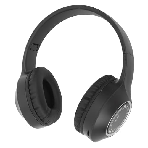 Bluetooth-Kopfhörer über Dem Ohr, Kabellose Kopfhörer mit Tiefem Bass, Faltbares, Leichtes HiFi-Stereo-Headset für PC, Zuhause, Reisen, Büro von Garsent