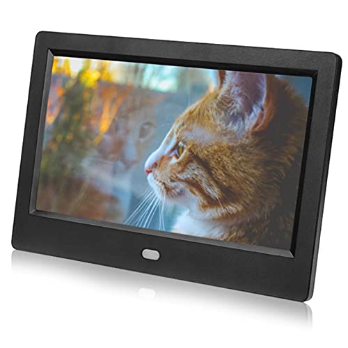 Digital Bildrahmen, 7 Zoll TFT 1024 x 600 Display Elektronischer Bilderrahmen für Foto/Musik/Video Player mit Kalender mit Fernbedienung, Smart Fotorahmen Mit abnehmbarem Ständer Digital Bildrahmen, 7 Zoll TFT 1024 x 600 Display Elektronischer Bilderrahmen für Foto/Musik/Video Player mit Kalender mit Fernbedienung, Smart Fotorahmen Mit abnehmbarem Ständer von Garsent
