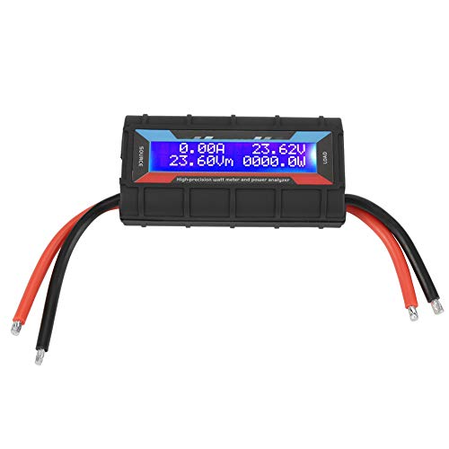 Digital Wattmeter, 4,8 V ~ 60 V 130A Hohe Präzision Leistungsmesser Power Analyzer mit LCD Hintergrundbeleuchtung, Das Hauptsächlich für RC-Modellflugzeuge Verwendet Wird von Garsent