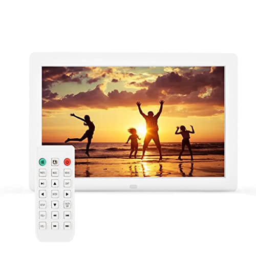 Digitaler Bilderrahmen, 12 Zoll 1280 x 800 HD Digital Album Elektronischen Bilderrahmen mit Fernbedienung, Foto/Musik/Video/Kalender/Wecker, Unterstützt 32 GB Wandmontierbarer Digitale Bilderrahmen Digitaler Bilderrahmen, 12 Zoll 1280 x 800 HD Digital Album Elektronischen Bilderrahmen mit Fernbedienung, Foto/Musik/Video/Kalender/Wecker, Unterstützt 32 GB Wandmontierbarer Digitale Bilderrahmen von Garsent