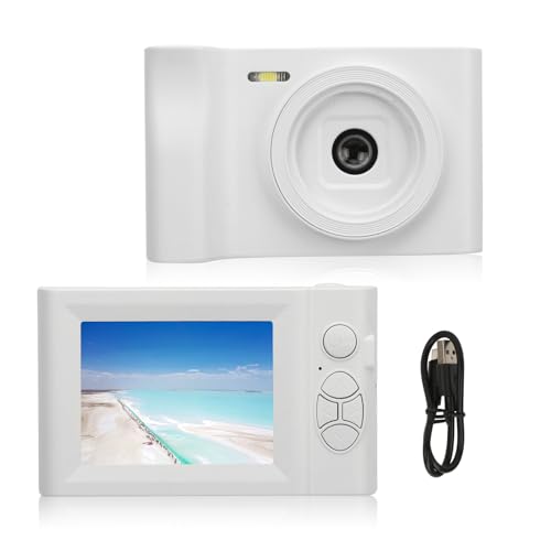 Digitalkamera, FHD 1080P-Kameras für Fotografie, 20 MP Kinderkamera, Kleine Kompakte Digitalkamera für Jugendliche, Erwachsene und Anfänger, Unterstützt 32 GB SD-Karte, 8-facher von Garsent