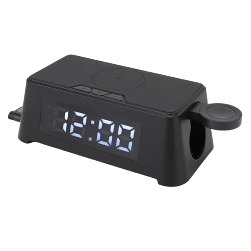 Drahtloses Ladegerät, 6 in 1 Drahtloses Ladedock mit Weckerzeit Temperaturanzeige, Magnetisches Handy -Ladegerät Dockingständer für Telefonkopfhörer Uhr Drahtloses Ladegerät, 6 in 1 Drahtloses Ladedock mit Weckerzeit Temperaturanzeige, Magnetisches Handy -Ladegerät Dockingständer für Telefonkopfhörer Uhr von Garsent