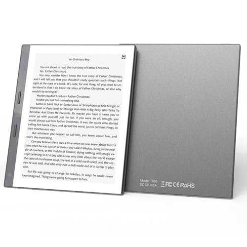 E Buchleser mit 5,8 -Zoll -Farb -Touchscreen, WiFi Compact & Lightweight Electronic Book Reader für Android, LCD Display Book Reader, 32 GB ROM (TF -Kartenerweiterung auf 1 TB) von Garsent