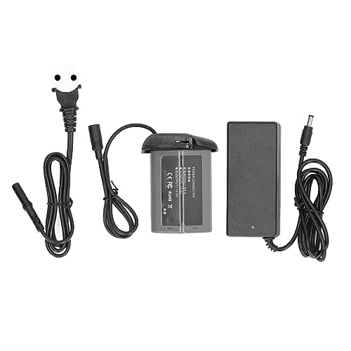 EN EL18 Dummy-Akku für D4 D4S D5 D6 Digitalkamera, AC-EP-6 AC-Netzteil-Ladegerät-Kit, Digitalkamera-Akku-Ladegerät-Kit, Vollständige Dekodierung (EU-Stecker) von Garsent