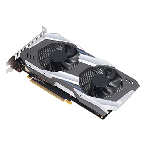 GTX1060 3 GB Grafikkarte, 4K HDR 192-Bit-Videospeicher-Grafikkarte mit Zwei Lüftern, 1519-MHz-Kernfrequenz-Computergrafikkarte, für Windows 7 (32), für Windows 10 (64) von Garsent