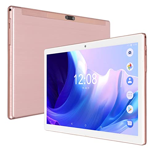 Garsent 10,1-Zoll-Tablet, 2 GB RAM, 32 GB Speicher, 1280 X 800 IPS HD-Display, Quad-Core-Prozessor, 2 MP + 5 MP Kamera, 4000 MAh, WLAN, Bluetooth, GPS, für Android 10 (Pink)(EU) von Garsent