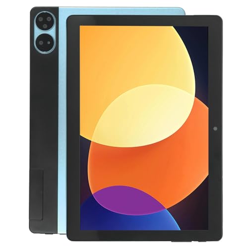 Garsent 10,1-Zoll-Tablet, X50pro-Hochleistungs-Tablet, 1080P HD-Android-Tablet mit Bluetooth-Ohrhörern, 5G-WLAN, Schnelles Surfen, Dual-Anti-Blaulicht-Design (Blue) von Garsent