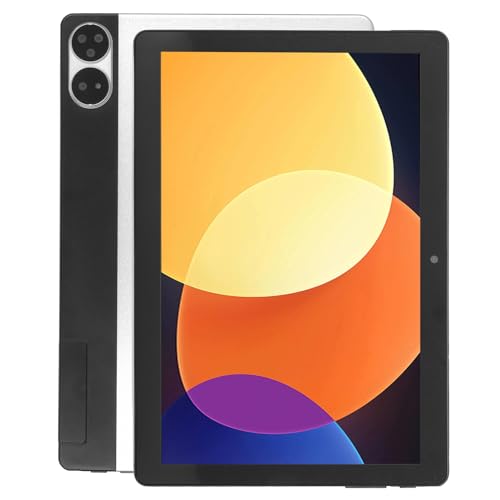 Garsent 10,1-Zoll-Tablet, X50pro-Hochleistungs-Tablet, 1080P HD-Android-Tablet mit Bluetooth-Ohrhörern, 5G-WLAN, Schnelles Surfen, Dual-Anti-Blaulicht-Design (Silver) von Garsent