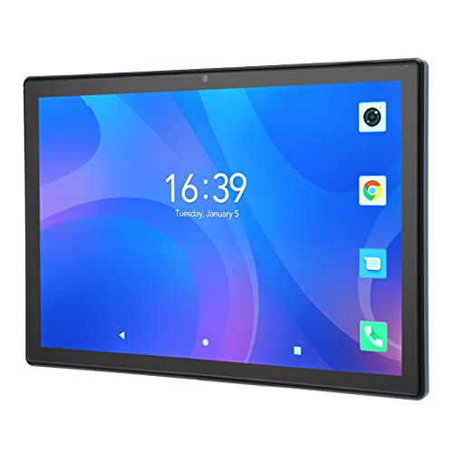 Garsent 10,1-Zoll-Tablet 12 GB RAM 256 GB ROM Octa Core 2,4 G 5 G WiFi 4 G LTE-Tablet mit Zwei Kameras und Lautsprechern, Langer Akkulaufzeit, Großem HD-Bildschirm und (Blau mit von Garsent