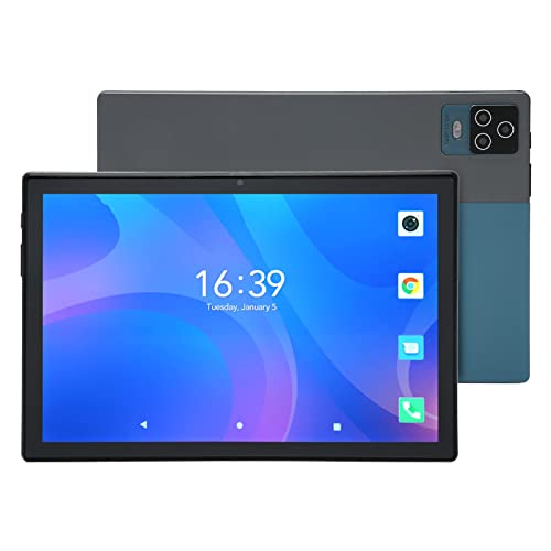 Garsent 10,1-Zoll-Tablet mit Octa-Core-CPU, 12 GB RAM, 256 GB ROM, HD-Touchscreen, 8 MP 16 MP Dual-Kamera, für12.0, EU-Stecker, 100–240 V (Stil 4) von Garsent