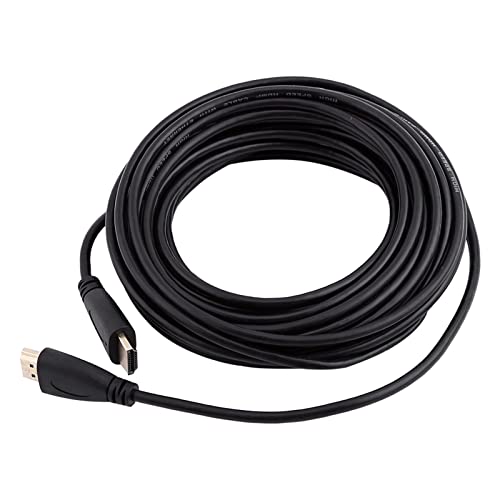 Garsent 10 M Langes -Stecker-auf-Stecker-Kabel, Vergoldeter V1.4-Stecker, 1080P HD für LCD-DVD-HDTV mit Ethernet-Kanal und 3D-Display-Unterstützung von Garsent