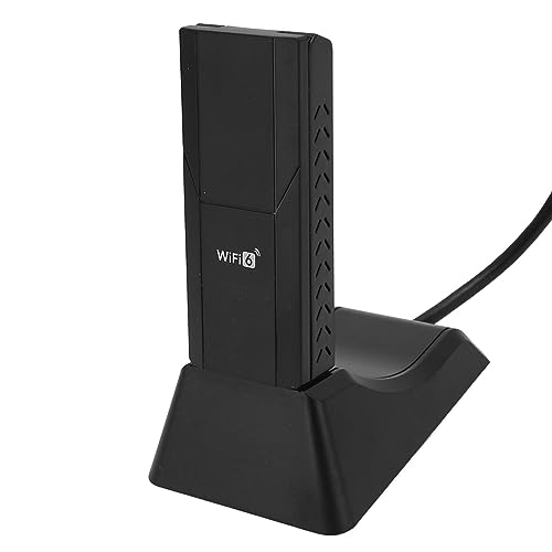 Garsent 1800 Mbit/s WiFi 6 USB-Adapter Dualband, Plug and Play für10 11, 2,4 GHz 5 GHz Wireless-Netzwerk, USB 3.0-Anschluss, Flexibel und Tragbar von Garsent