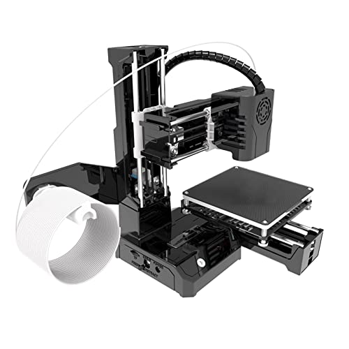 Garsent -3D-Drucker, FDM-3D-Drucker für Anfänger und Kinder, DIY-3D-Drucker-Kit mit Gleichmäßiger Heizung, Reibungsloses und Präzises Drucken, Druckgröße 4 X 4 X 4 Zoll von Garsent