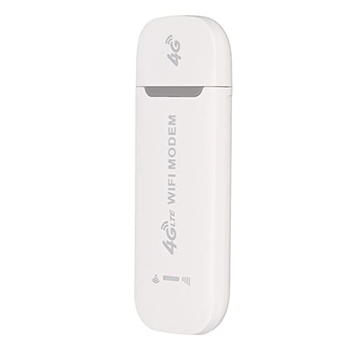Garsent 4G-Router, Tragbarer 4G-LTE-USB-Smart-Router, Mobiler Netzwerk-Hotspot Im Taschenformat, Unterstützt 10 Benutzer Gleichzeitig, Kabelloses USB-Modem mit SIM-Kartensteckplatz für von Garsent