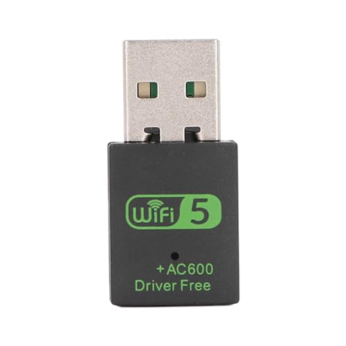 Garsent 600 Mbit/s Dualband-USB-WLAN-5.0-Adapter, Schnelle Übertragung, Große Signalabdeckung, Kompatibel mit11 von Garsent