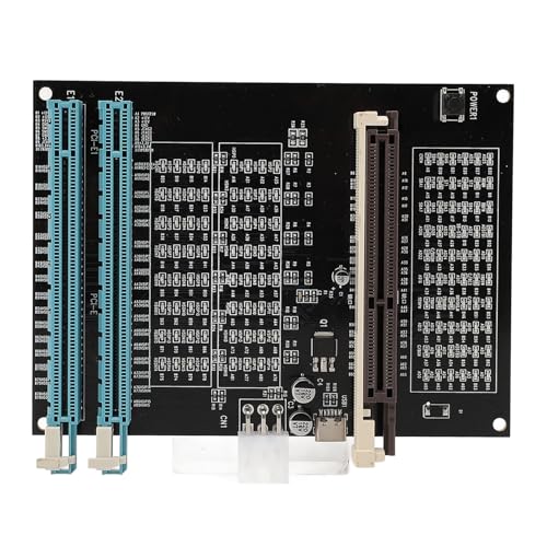Garsent AGP PCI E Image Video Card Checker Tester, Grafikkarten-Diagnosetool, Dual-Purpose-Sockeltester mit Licht, Genaue Fehlerlokalisierung von Garsent