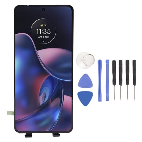 Garsent AMOLED-Bildschirm-Ersatz für Moto Edge 30/Edge 30 Pro/G52/G82/G71S, LCD-Display, Touchscreen-Digitizer, Komplettes Montageset mit Reparatur-Werkzeugsätzen, 6,6 Zoll Garsent AMOLED-Bildschirm-Ersatz für Moto Edge 30/Edge 30 Pro/G52/G82/G71S, LCD-Display, Touchscreen-Digitizer, Komplettes Montageset mit Reparatur-Werkzeugsätzen, 6,6 Zoll von Garsent