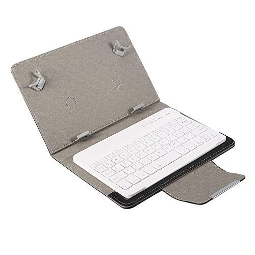 Garsent Bluetooth Tastatur Hülle für Android Tablet,10in Tablet Wireless Keyboard Case Cover von Garsent