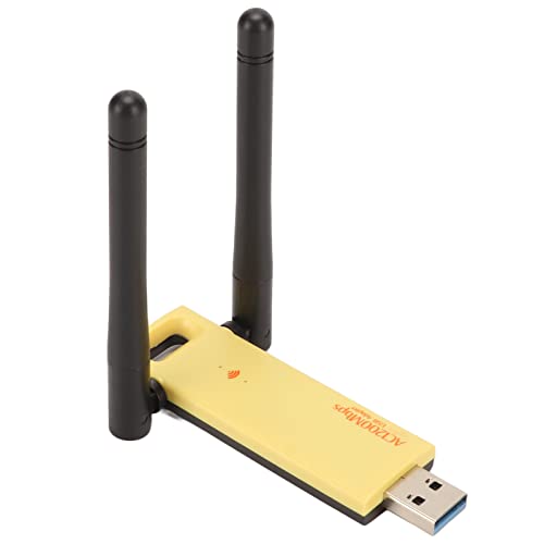 Garsent Dualband-Wireless-USB-Adapter, Hohe Leistung, Erweiterte WLAN-Abdeckung, Streamen von 4K-HD-Videos, Mac OS Kompatibel mit USB 3.0, TEW-809UB von Garsent