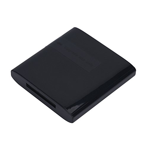 Garsent Empfänger Bluetooth, Bluetooth Musik Empfänger Audio Receiver Adapter 30 Pin Bluetooth Audioadapter, Unterstützt A2DP V1.2,10m(schwarz) von Garsent