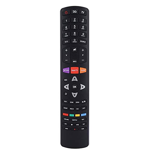 Garsent Ersatz TV Fernbedienung, universal Smart TV Remote Control TCL TV 3D 06-5FHW53-A013X von Garsent