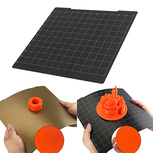 Garsent PEI Flexible Stahlplattform für MK3, für MK3S, für MK3S+, 253,8 X 241 Mm PEI-Federstahlblech, Pulverbeschichtete PEI-Bauplatte, Einfache Entformung, Hochtemperaturbeständig Garsent PEI Flexible Stahlplattform für MK3, für MK3S, für MK3S+, 253,8 X 241 Mm PEI-Federstahlblech, Pulverbeschichtete PEI-Bauplatte, Einfache Entformung, Hochtemperaturbeständig von Garsent