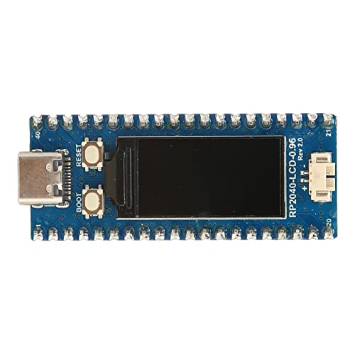 Garsent RP2040-Entwicklungsboard, Mikrocontroller-Entwicklungsboard mit 0,96-Zoll-LCD-Bildschirm, Dual-Core-Prozessor, für RasPi Pico-Module, Unterstützung für C/C++/für Python-Entwicklung von Garsent