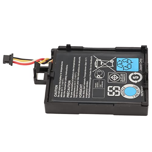 Garsent T40JJ 70K80 Akku 3,7 V 1,8 Wh 500 MAh – Weitgehend Kompatibel mit PERCH710 H710P H730, Kunststoffhalter für PowerEdge M620 R320 R420 R520 R620 R720 R820 T110 T420 von Garsent