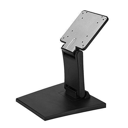 Garsent TV-Monitorständer, höhenverstellbare Tischhalterung Halterung Basis für 10-24 Zoll LED-LCD-TV-Monitorbildschirm - Schwarz, 75x75mm, 100x100mm von Garsent