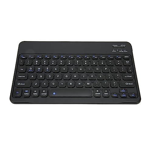 Garsent Tablet-Tastatur, Tragbare Bluetooth-Tastatur, 10-Zoll-Tablet-Tastatur, Wasserdicht, Staubdicht, Schnelles Tippen, Geräuscharm (Black) von Garsent