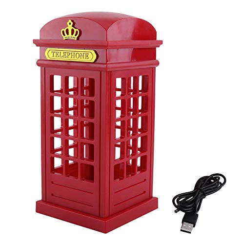 Garsent Telefonzelle LED Lampe, Kreative Touch Timmbar Nachttischlampe USB Tischleuchte für Kinderzimmer Schlafzimmer Garsent Telefonzelle LED Lampe, Kreative Touch Timmbar Nachttischlampe USB Tischleuchte für Kinderzimmer Schlafzimmer von Garsent