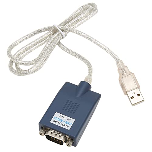 Garsent USB-zu-RS232-Adapter, USB2.0-zu-RS232-Konverter mit Terminal und Treiber-CD, Unterstützt Hot Swap, für Win 98/98se/ME/2000/XP/Vista/7, für Linux, für OS X, für Wince von Garsent