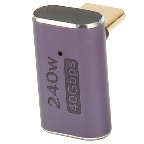 Garsent USB4.0-C-Konverter, 40 Gbit/s High-Speed-Buchse auf -Stecker-Adapter, PD 240 W, 8K 60 Hz, Kompatibel mitGalaxy, Switch, Steam Deck Garsent USB4.0-C-Konverter, 40 Gbit/s High-Speed-Buchse auf -Stecker-Adapter, PD 240 W, 8K 60 Hz, Kompatibel mitGalaxy, Switch, Steam Deck von Garsent