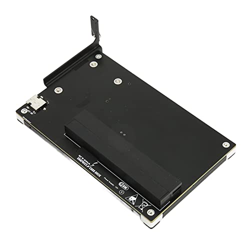 Garsent USB4.0-Kabel, Verbesserte Leistung, Grafik-Dockingstation DC 12 V mit Halterung, Plug-and-Play-Dock für Externe Grafikkarte für Laptop von Garsent
