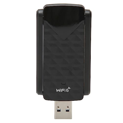 Garsent WiFi 6-Adapter AX1800M – Ultrahochgeschwindigkeit, Plug-and-Play, High-Gain-Antenne, Kühllöcher, Kompatibel mit Win 11/10 von Garsent