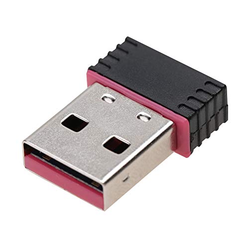 Garsent Wifi Dongle, 2,4 GHz 300 Mbps Wireless High Speed Netzwerk Wifi Adapter USB 2.0 WiFi Transmitter Empfänger Kompatibel mit Vista/XP/2000/7/Linux. von Garsent